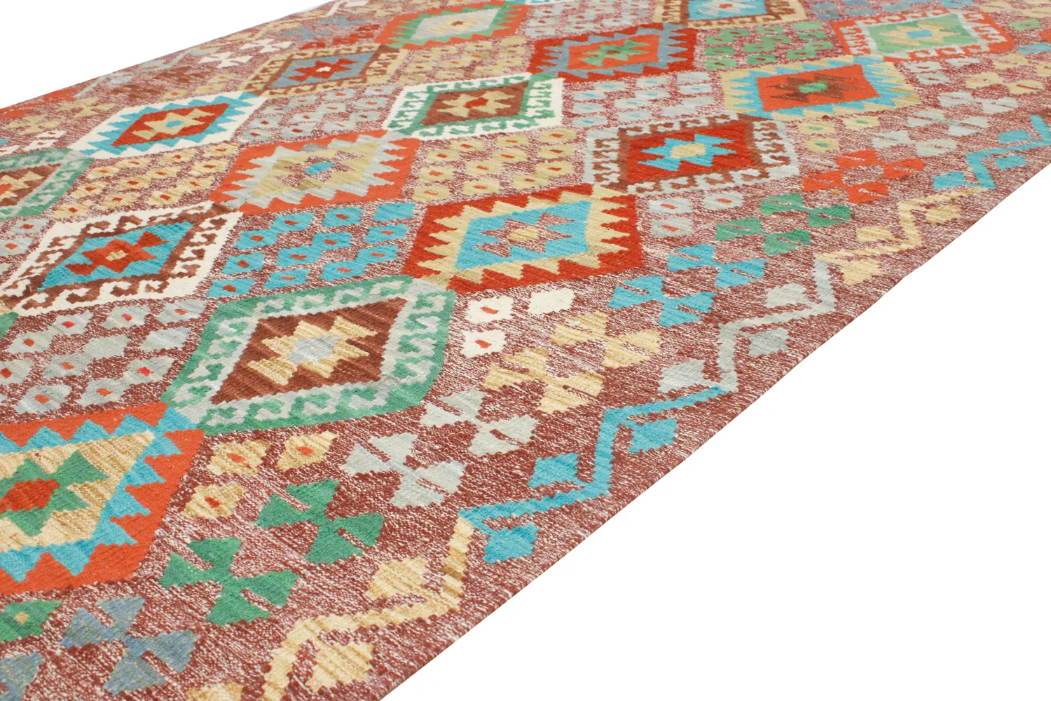 Oosters Tapijt - Vegi Kelim Hand Woven - 174 x 241 cm