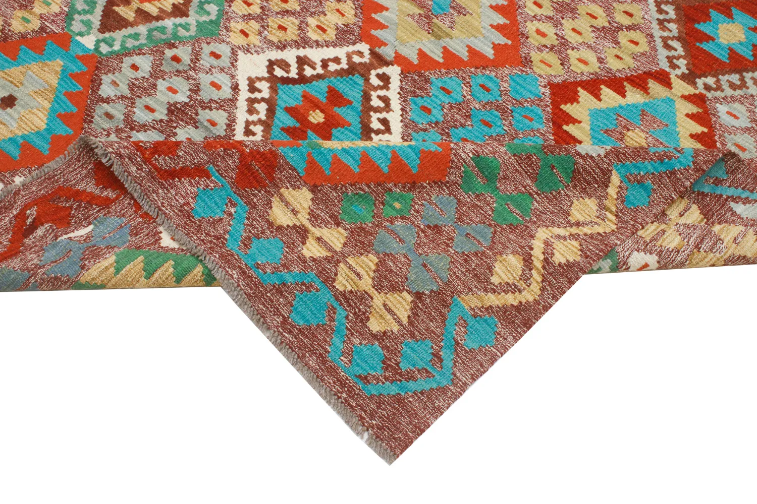 Oosters Tapijt - Vegi Kelim Hand Woven - 174 x 241 cm