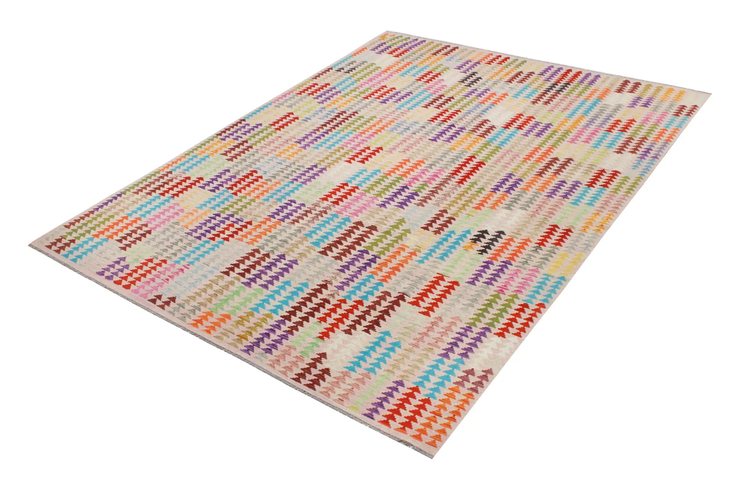 Oosters Tapijt - Vegi Kelim Hand Woven - 298 x 403 cm