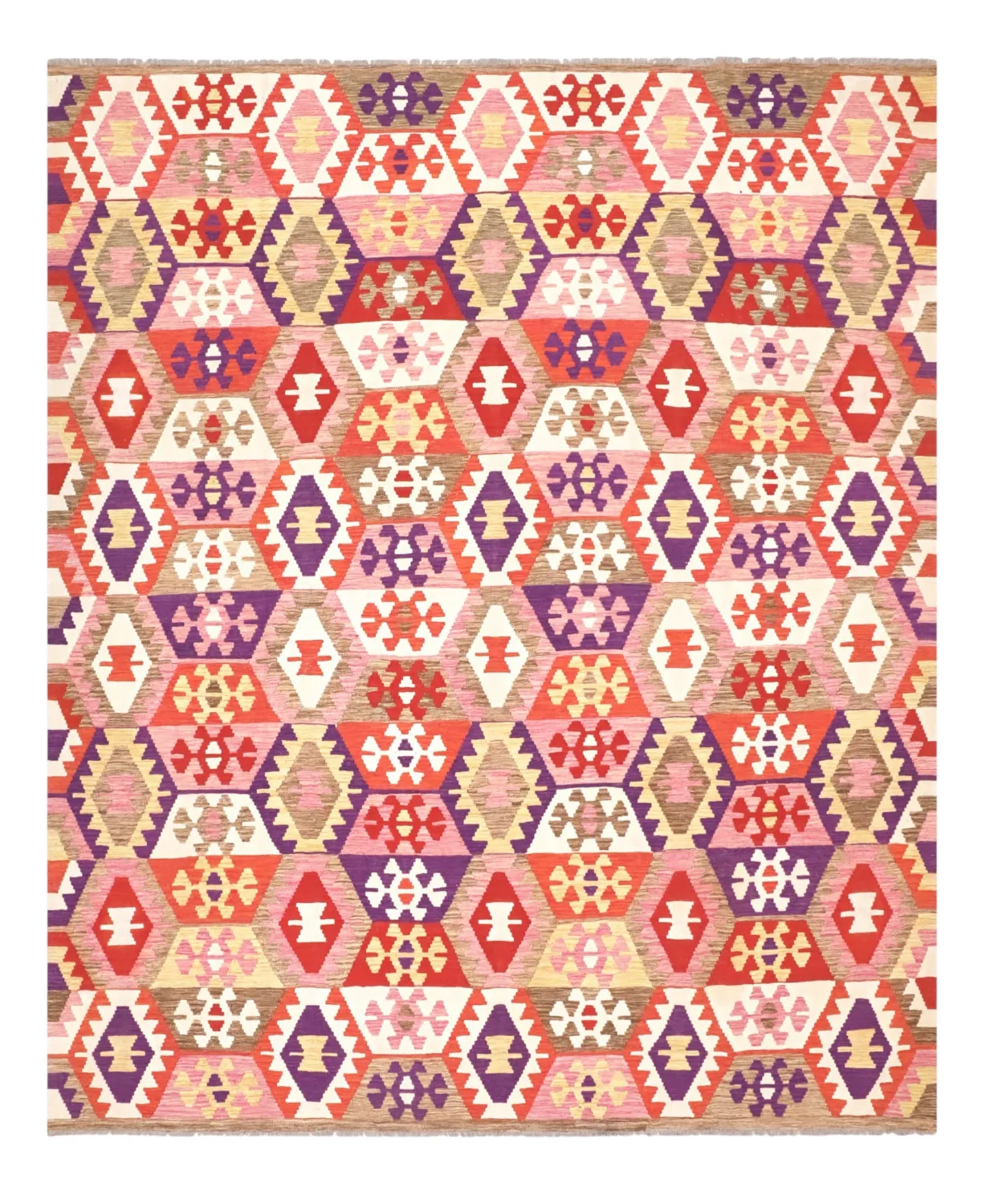 Oosters Tapijt - Vegi Kelim Hand Woven - 251 x 300 cm