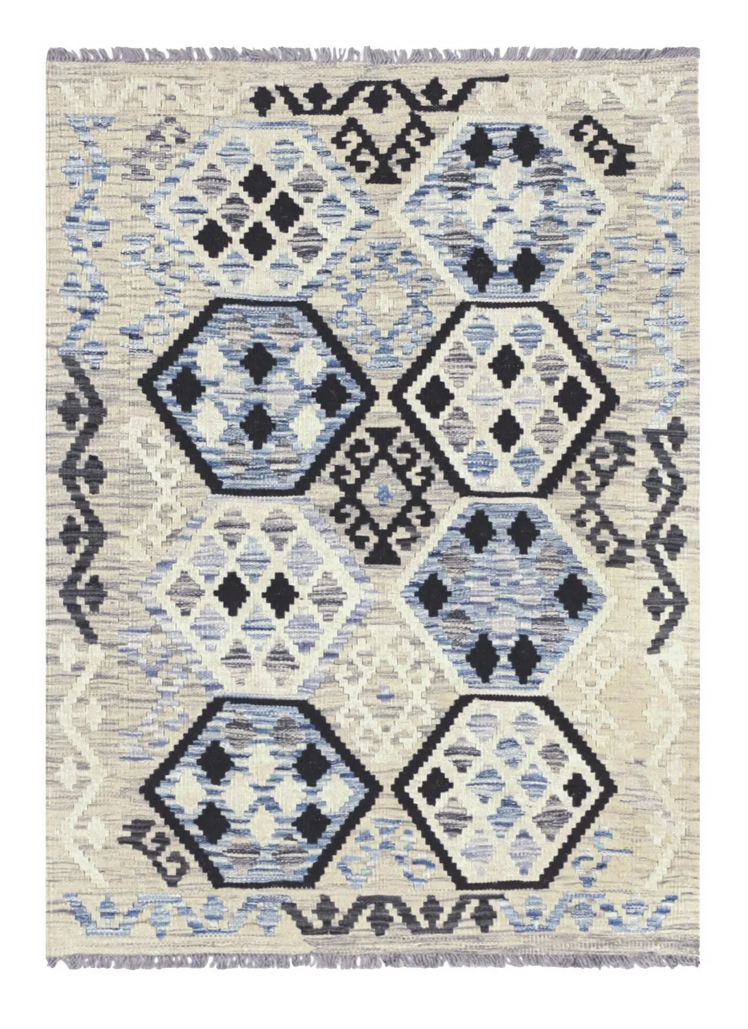 Oosters Tapijt - Vegi Kelim Hand Woven - 83 x 117 cm