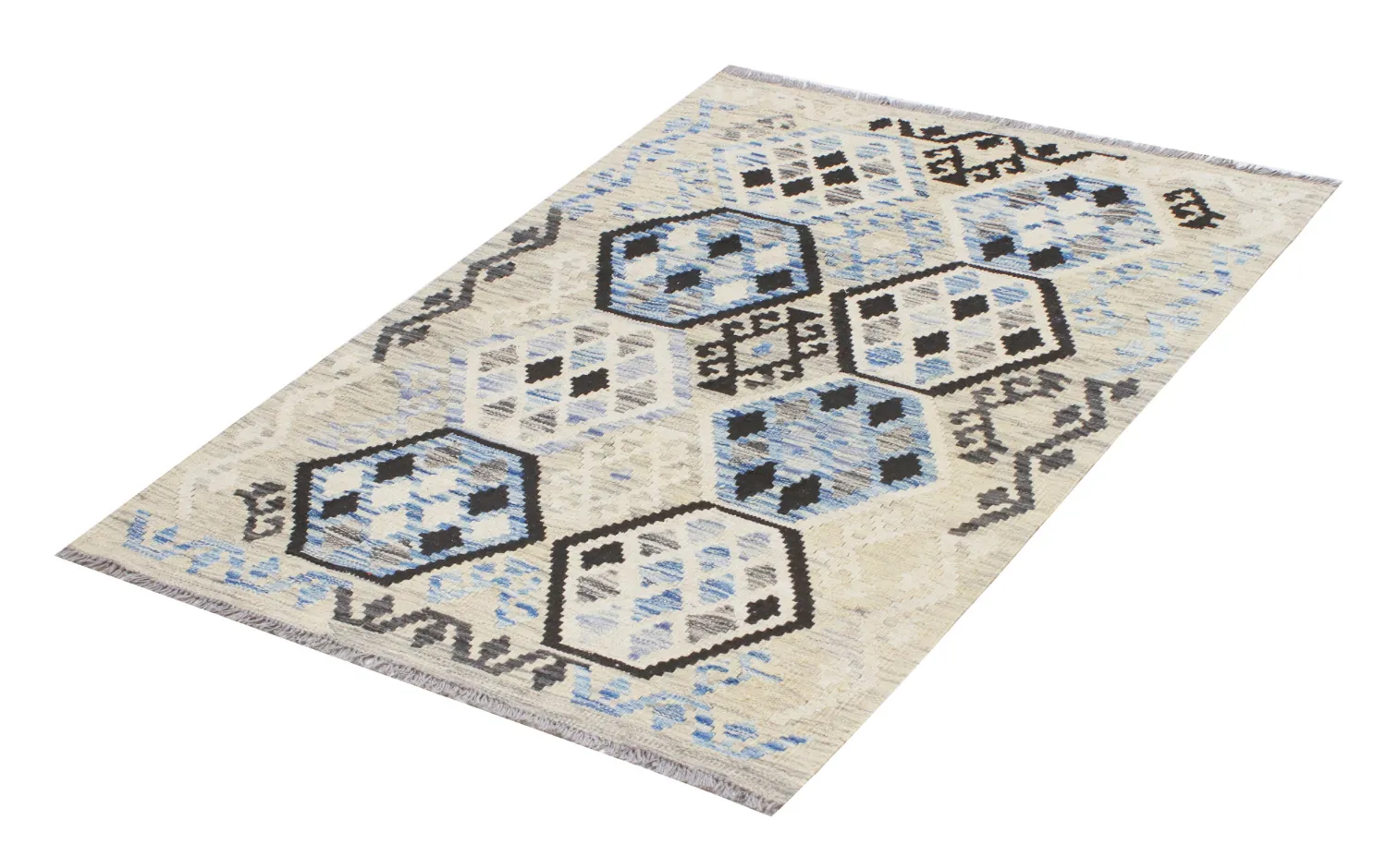 Oosters Tapijt - Vegi Kelim Hand Woven - 83 x 117 cm