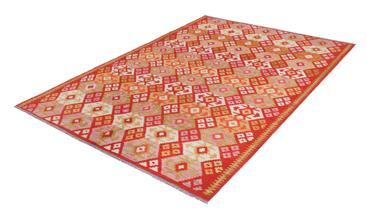 Oosters Tapijt - Vegi Kelim Hand Woven - 207 x 294 cm