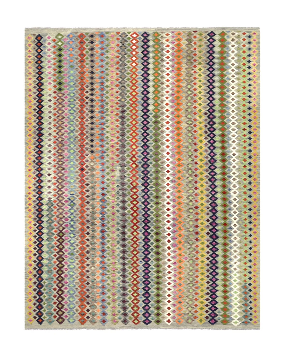 Oosters Tapijt - Vegi Kelim Hand Woven - 296 x 344 cm