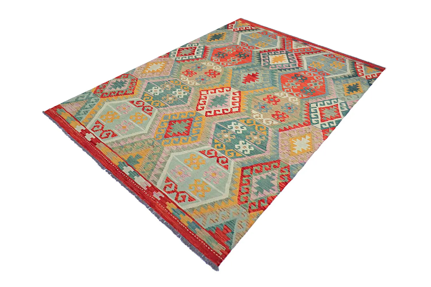 Oosters Tapijt - Vegi Kelim Hand Woven - 171 x 253 cm