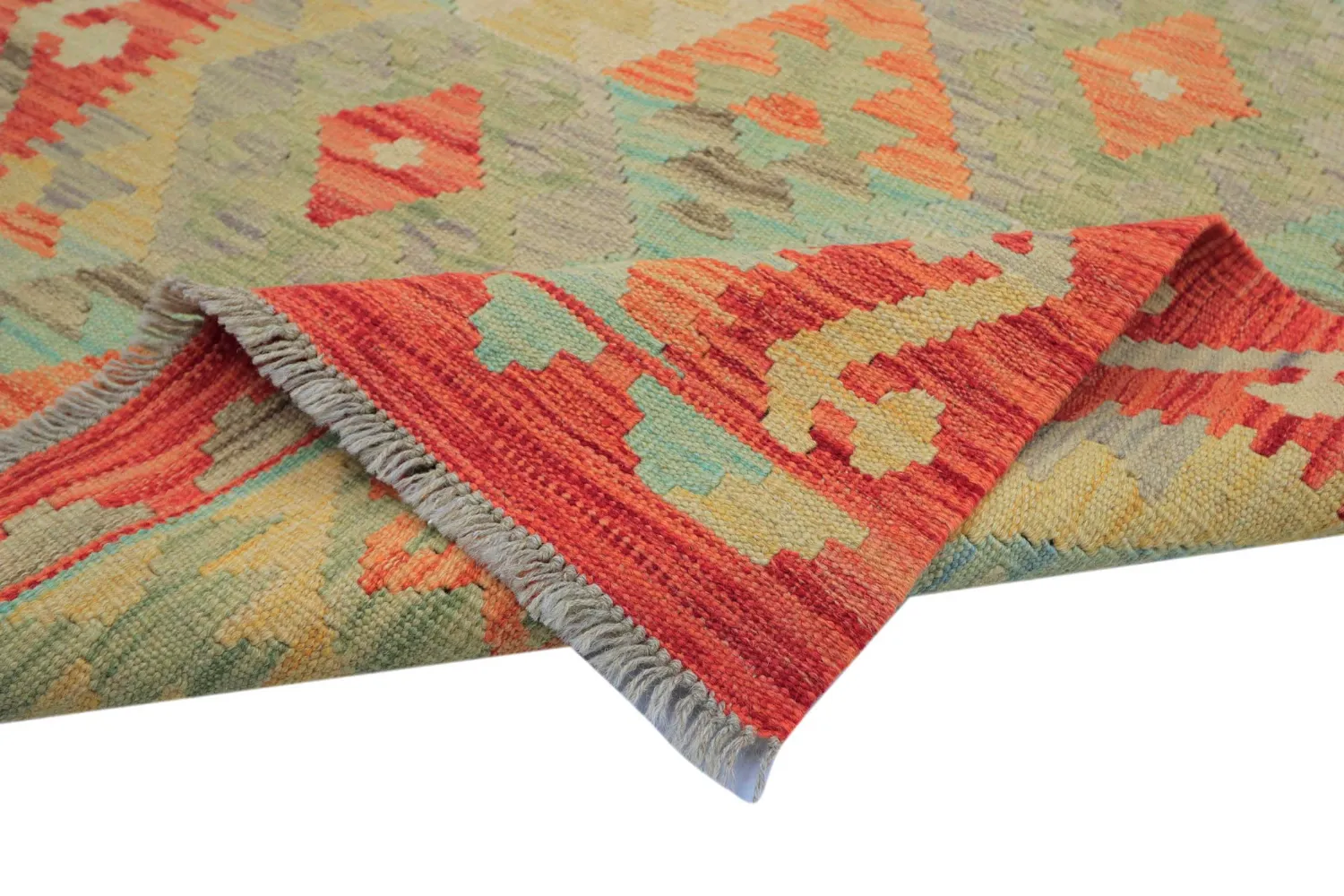 Oosters Tapijt - Vegi Kelim Hand Woven - 88 x 199 cm