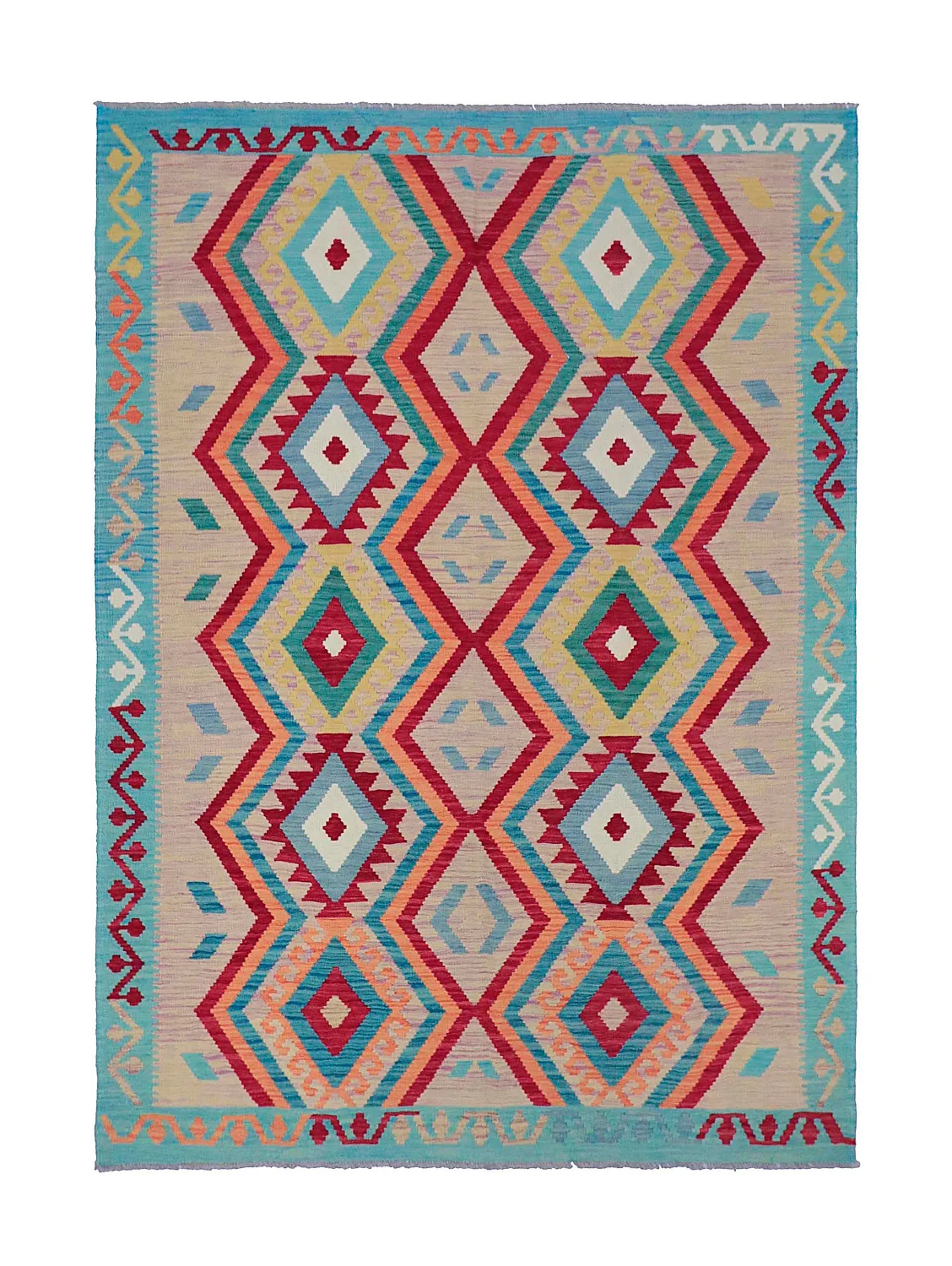 Oosters Tapijt - Vegi Kelim Hand Woven - 175 x 247 cm