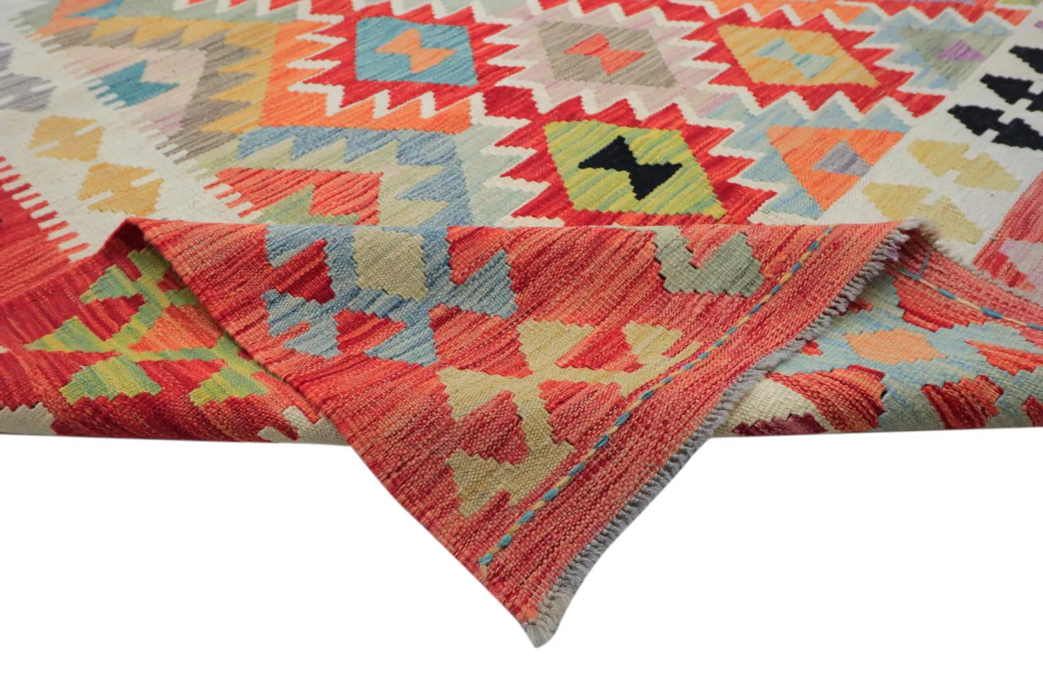 Oosters Tapijt - Vegi Kelim Hand Woven - 323 x 415 cm