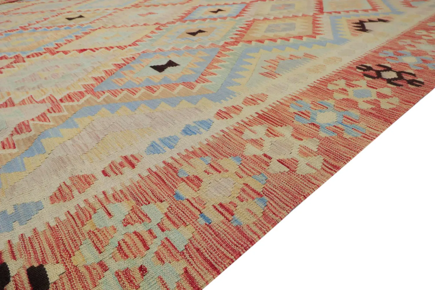 Oosters Tapijt - Vegi Kelim Hand Woven - 313 x 427 cm