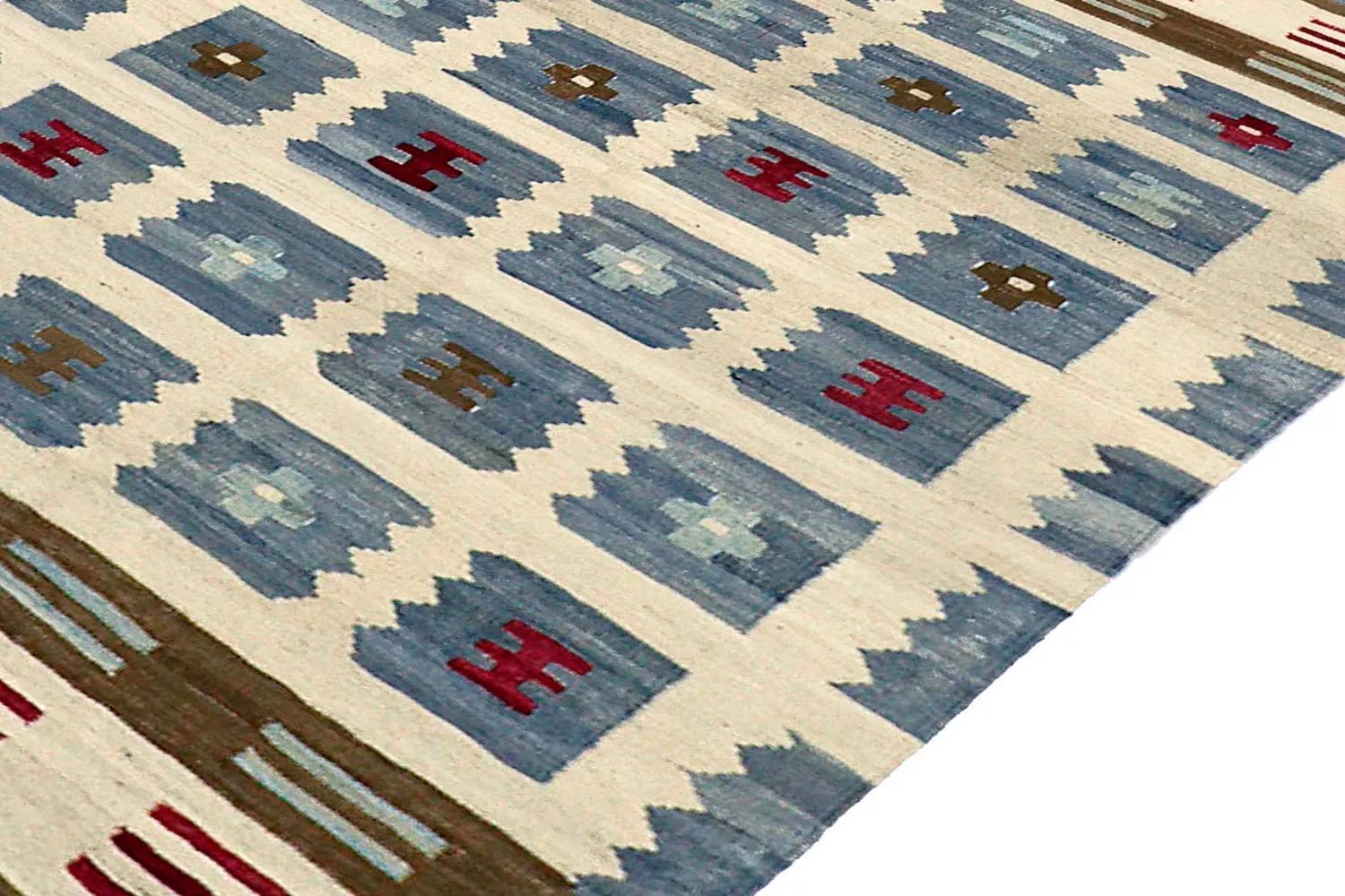 Oosters Tapijt - Vegi Kelim Hand Woven - 100 x 148 cm