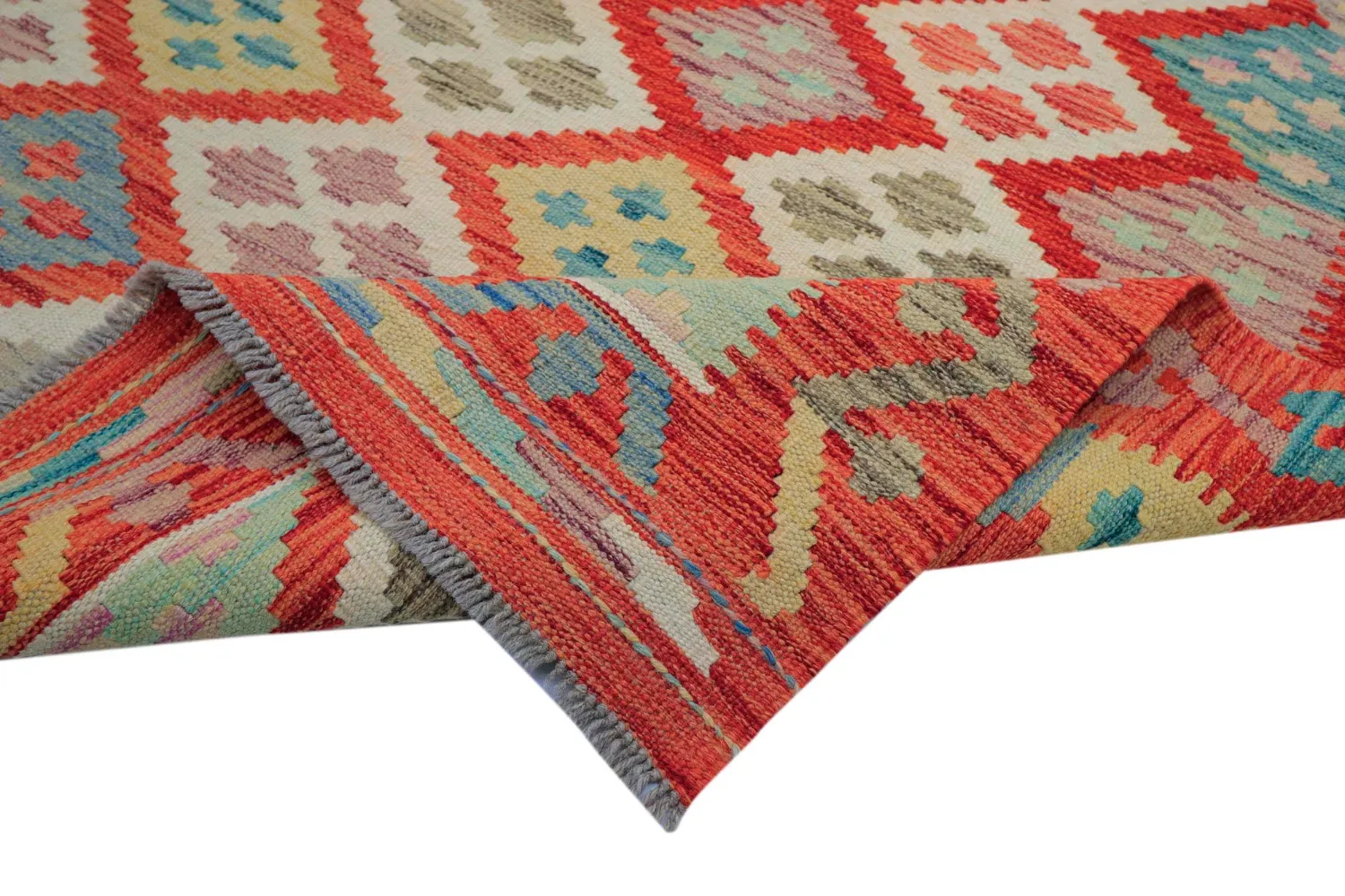 Oosters Tapijt - Vegi Kelim Hand Woven - 174 x 250 cm