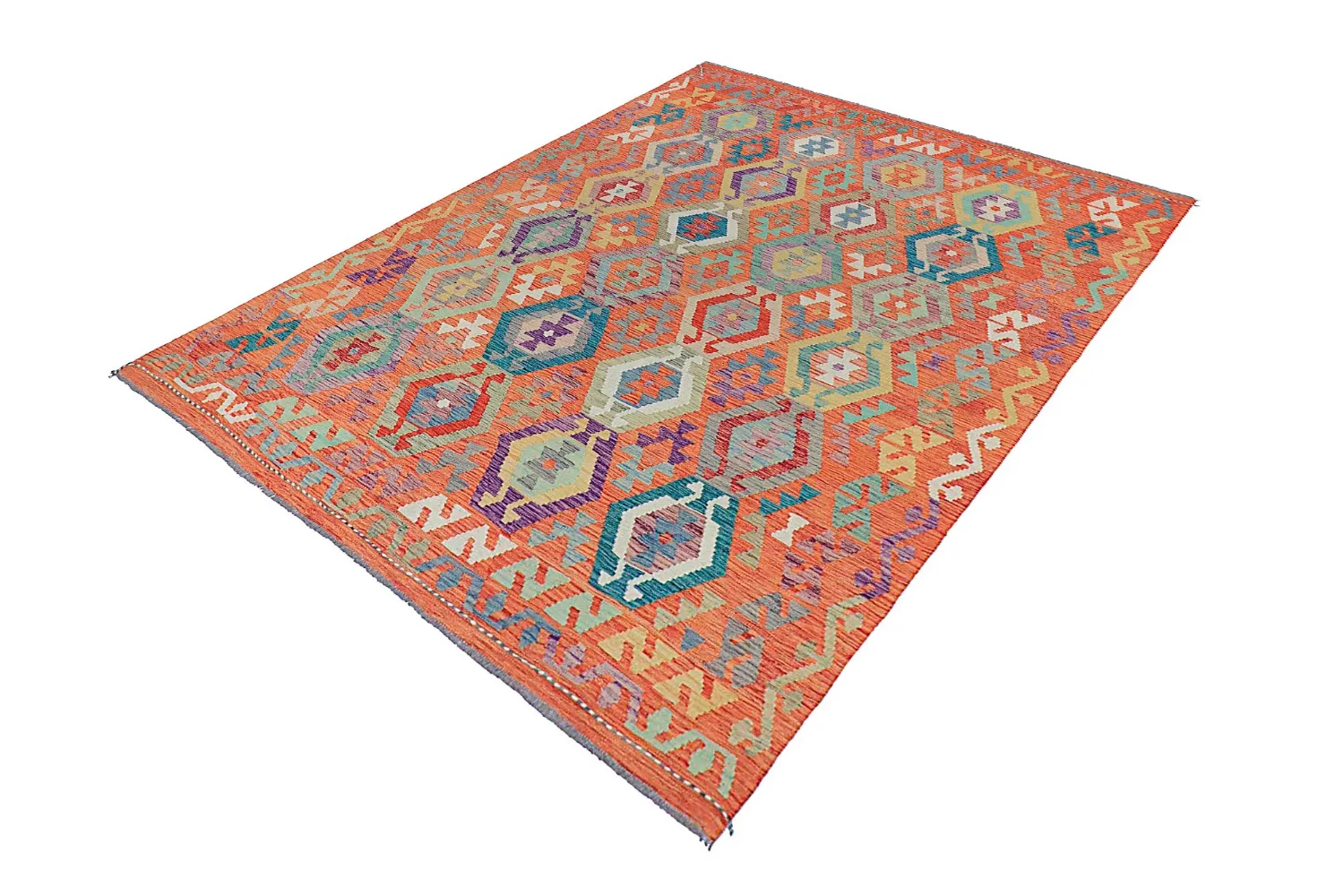 Oosters Tapijt - Vegi Kelim Hand Woven - 183 x 240 cm