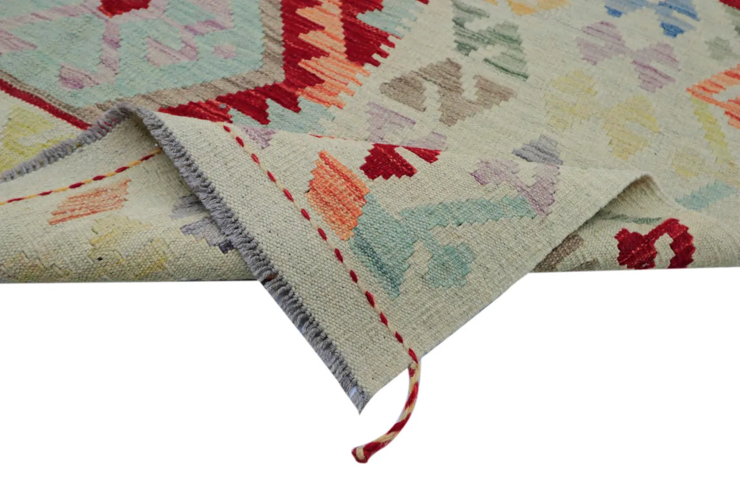 Oosters Tapijt - Vegi Kelim Hand Woven - 176 x 247 cm