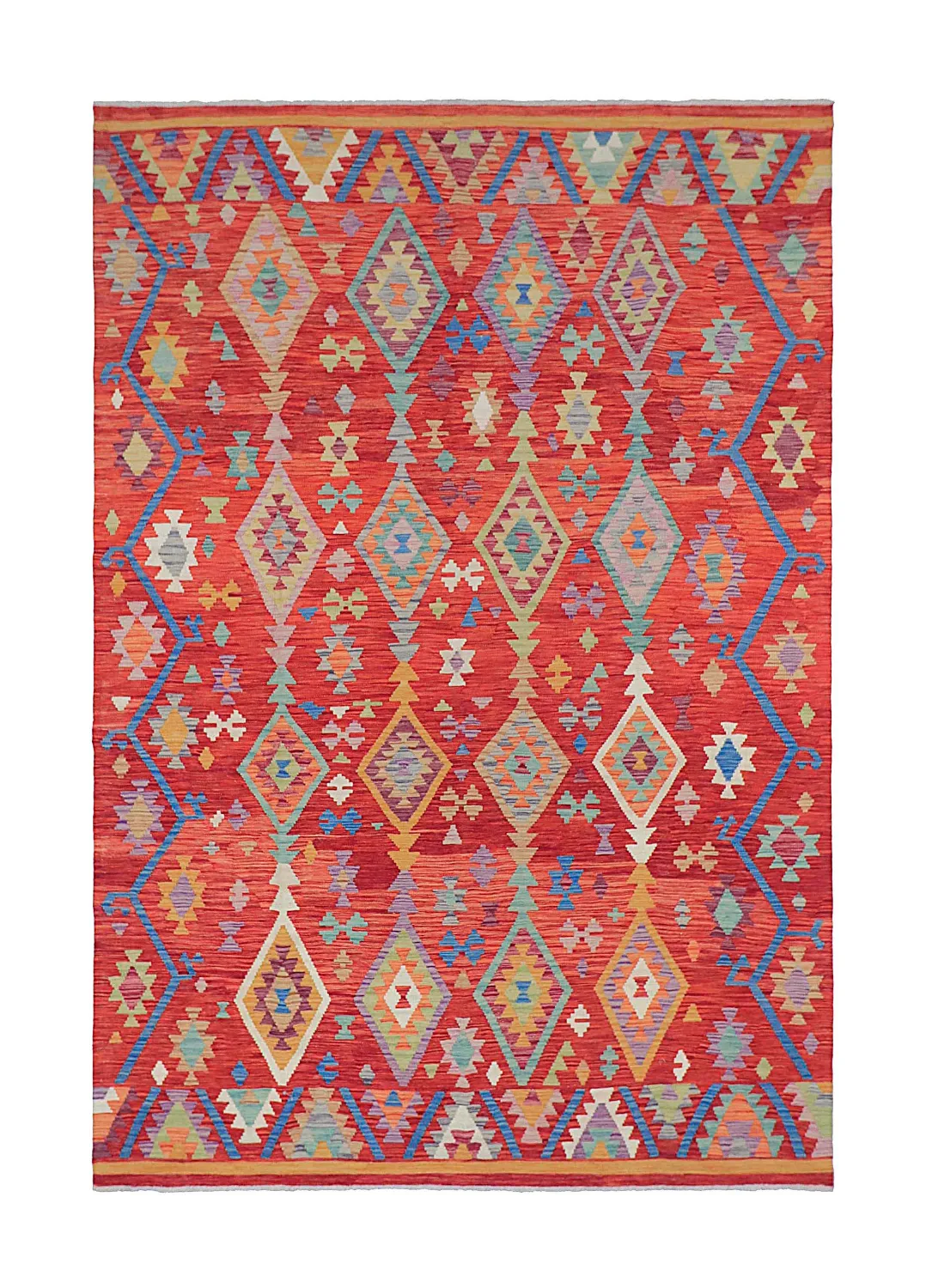Oosters Tapijt - Vegi Kelim Hand Woven - 201 x 300 cm