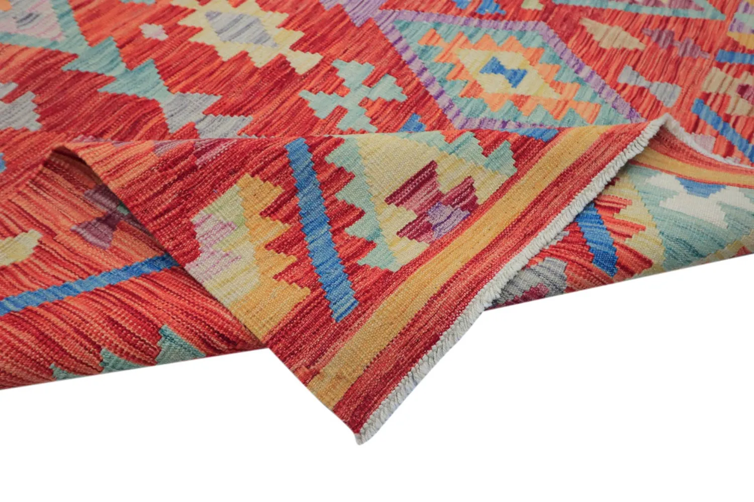 Oosters Tapijt - Vegi Kelim Hand Woven - 201 x 300 cm