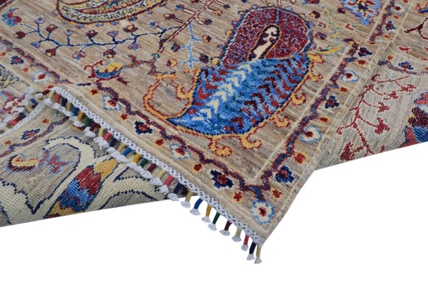 Oosters Tapijt - Chaman Rug Hand Knotted - 163 x 236 cm