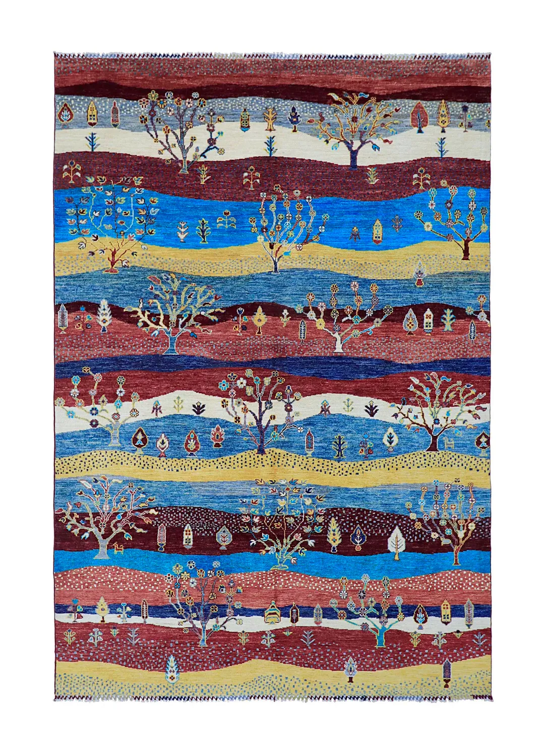 Oosters Tapijt - Chaman Rug Hand Knotted - 197 x 290 cm