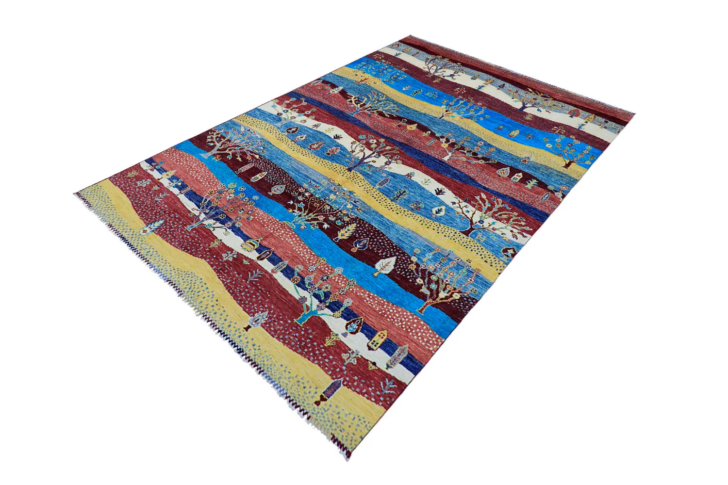 Oosters Tapijt - Chaman Rug Hand Knotted - 197 x 290 cm