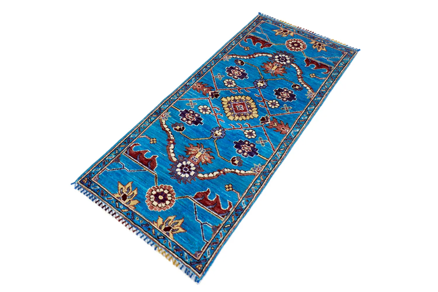 Oosters Tapijt - Chaman Rug Hand Knotted - 62 x 149 cm