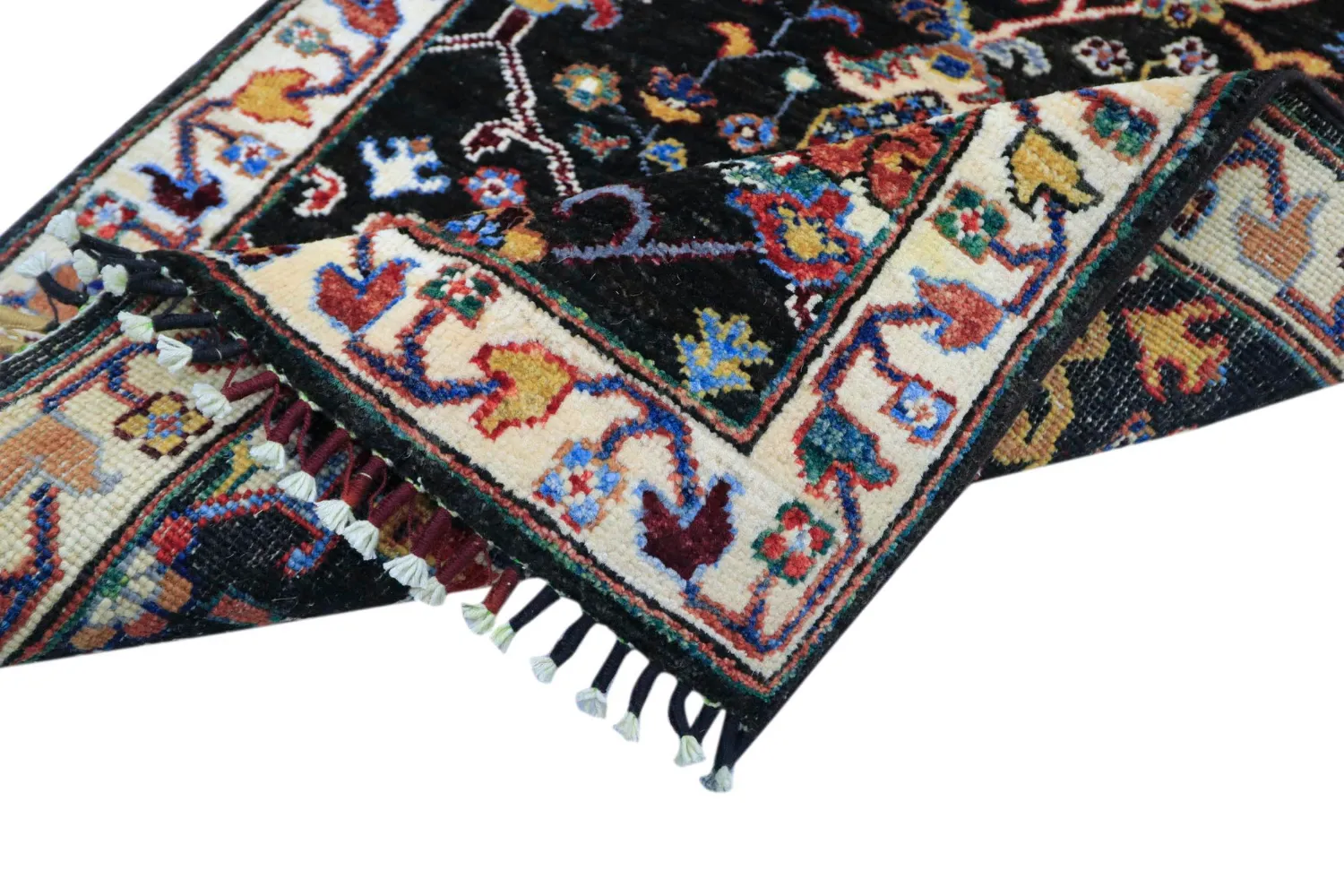 Oosters Tapijt - Chaman Rug Hand Knotted - 63 x 150 cm