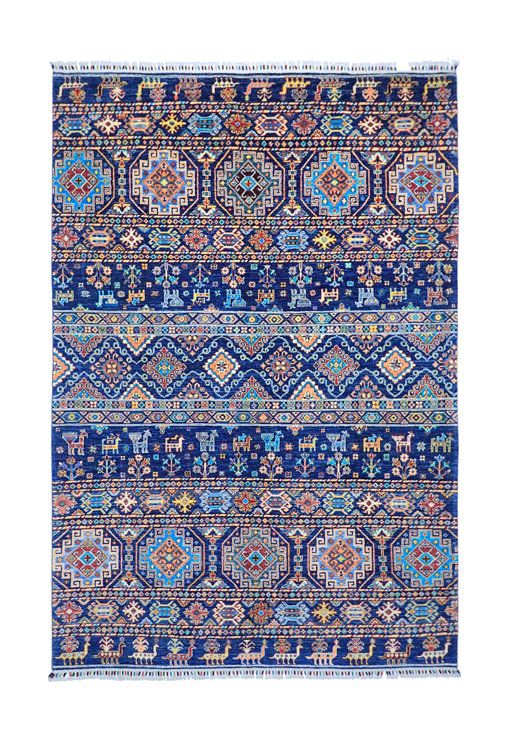 Oosters Tapijt - Chaman Rug Hand Knotted - 195 x 294 cm