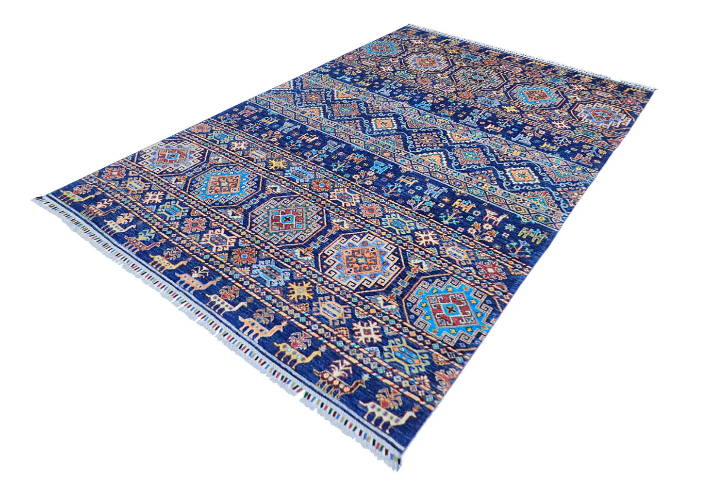 Oosters Tapijt - Chaman Rug Hand Knotted - 195 x 294 cm