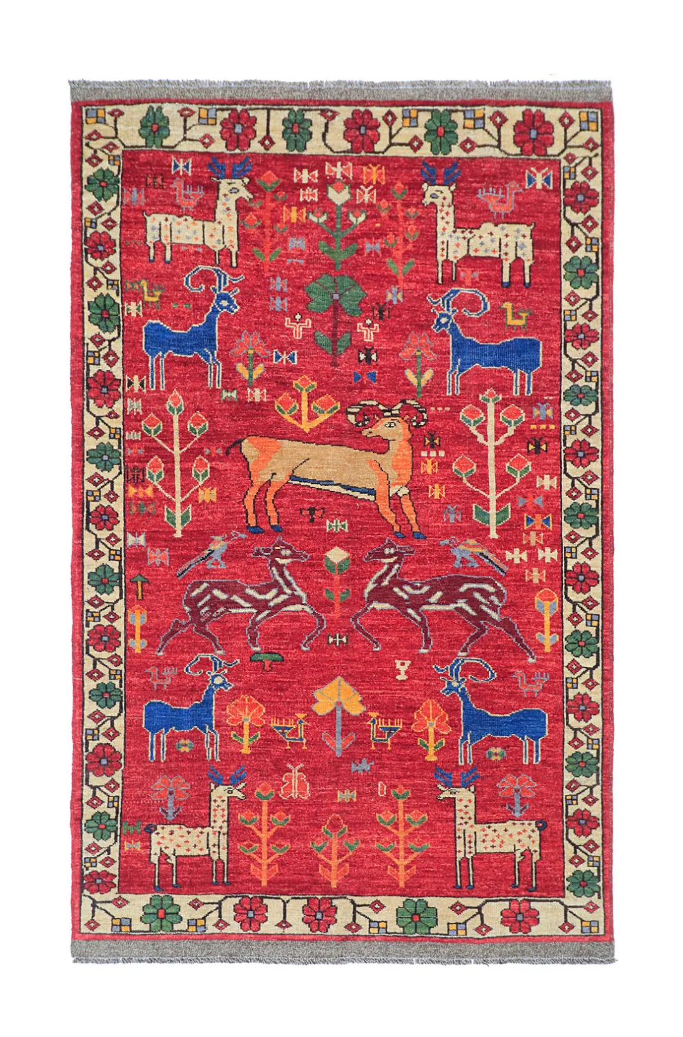 Oosters Tapijt - Tribal Hand Knotted - 158 x 239 cm
