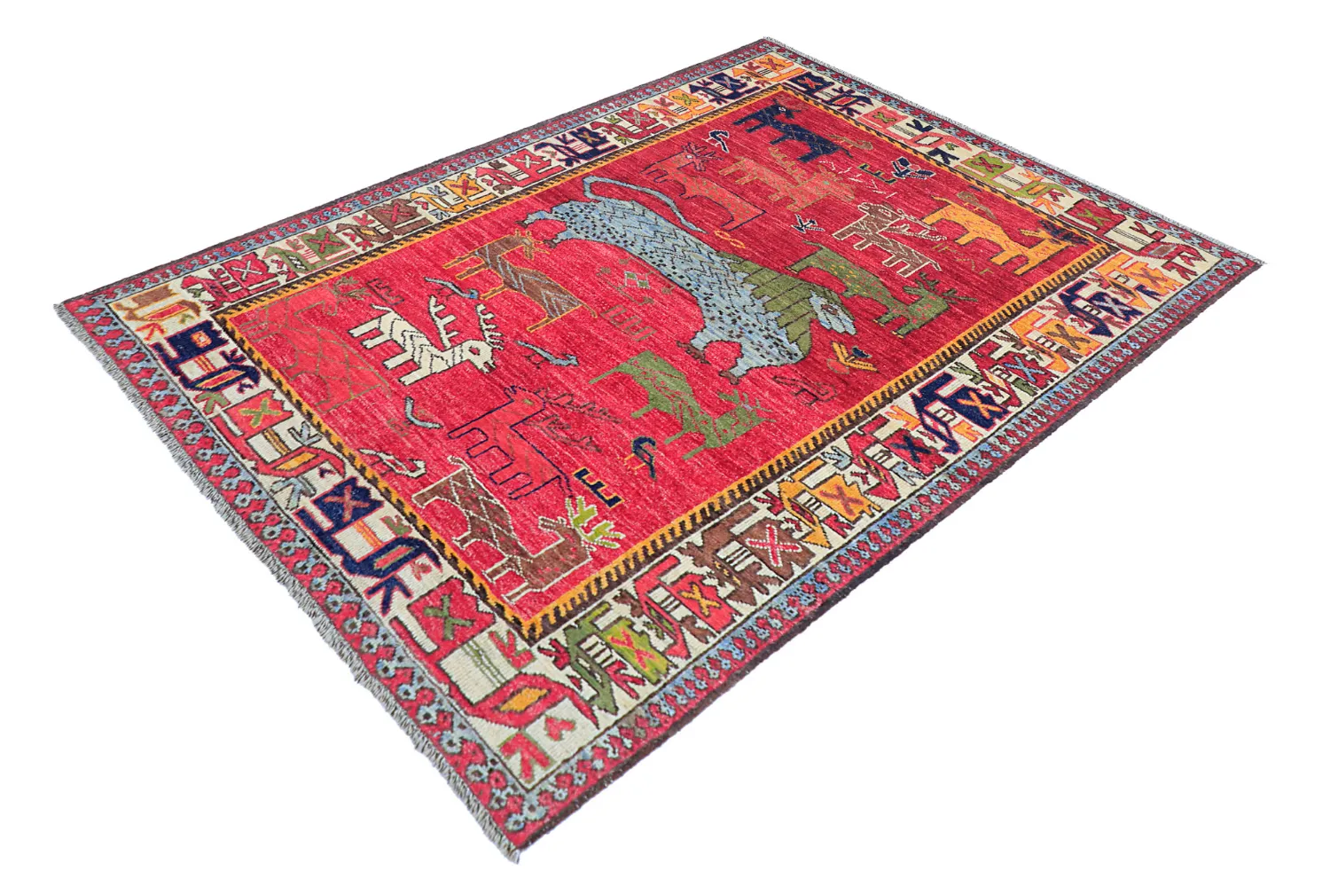 Oosters Tapijt - Tribal Hand Knotted - 148 x 199 cm