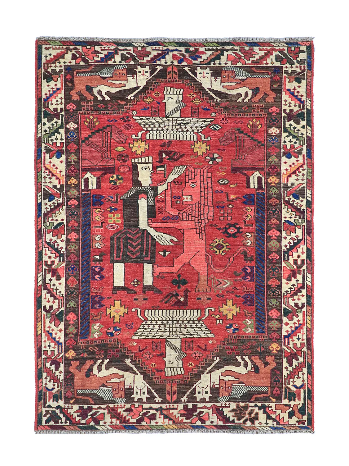 Oosters Tapijt - Tribal Hand Knotted - 154 x 221 cm