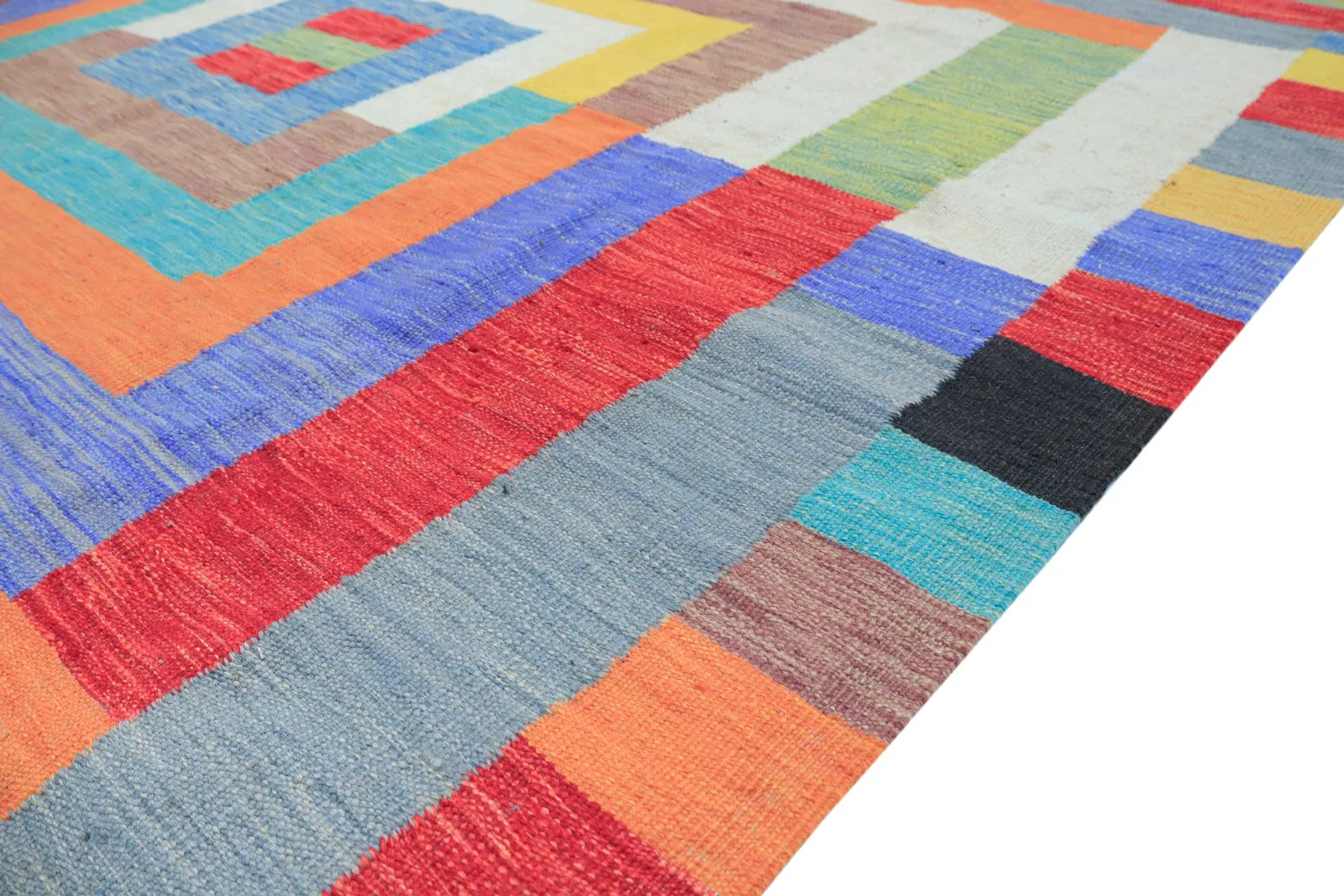 Oosters Tapijt - Kelim Hand Woven - 205 x 299 cm