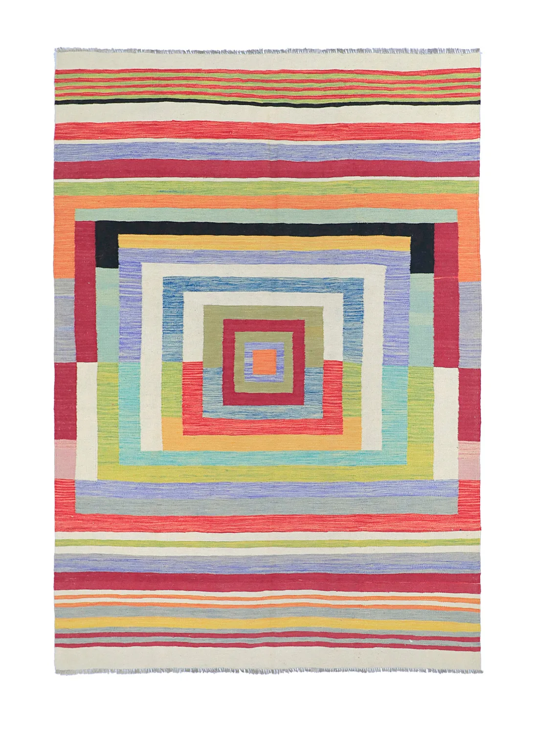 Oosters Tapijt - Kelim Hand Woven - 172 x 244 cm
