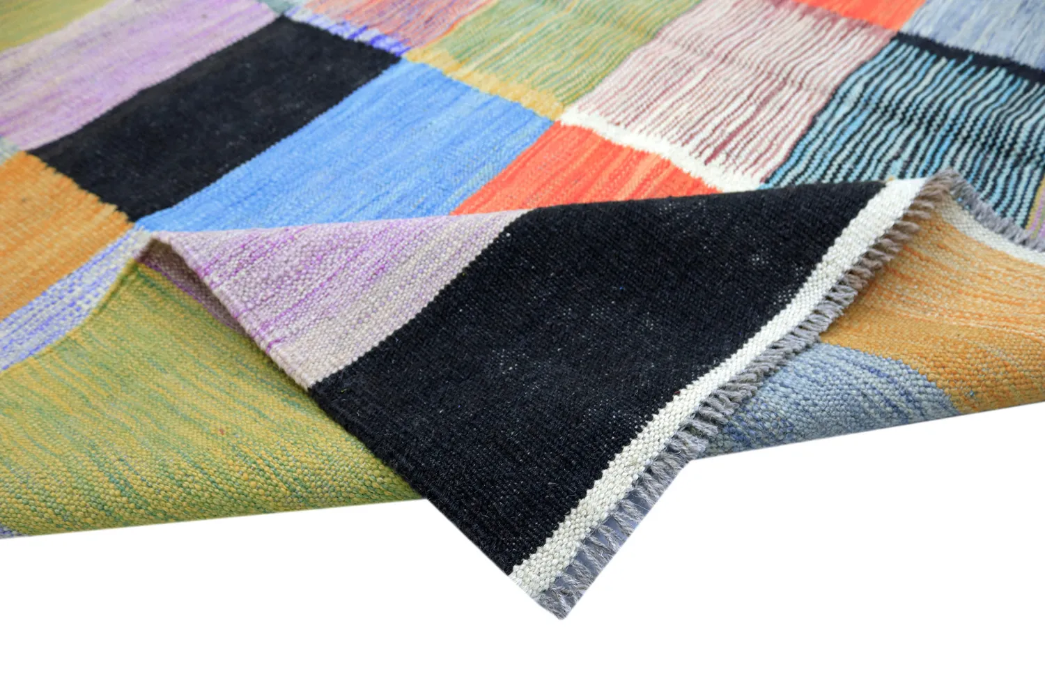 Oosters Tapijt - Kelim Hand Woven - 151 x 200 cm