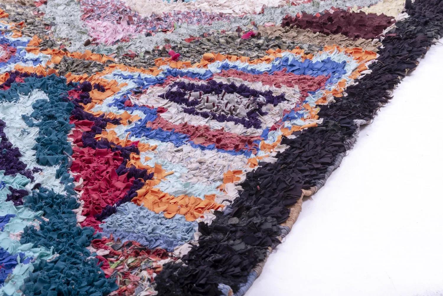 Marokkaanse Berber tapijt Boucherouite 200 x 125 cm