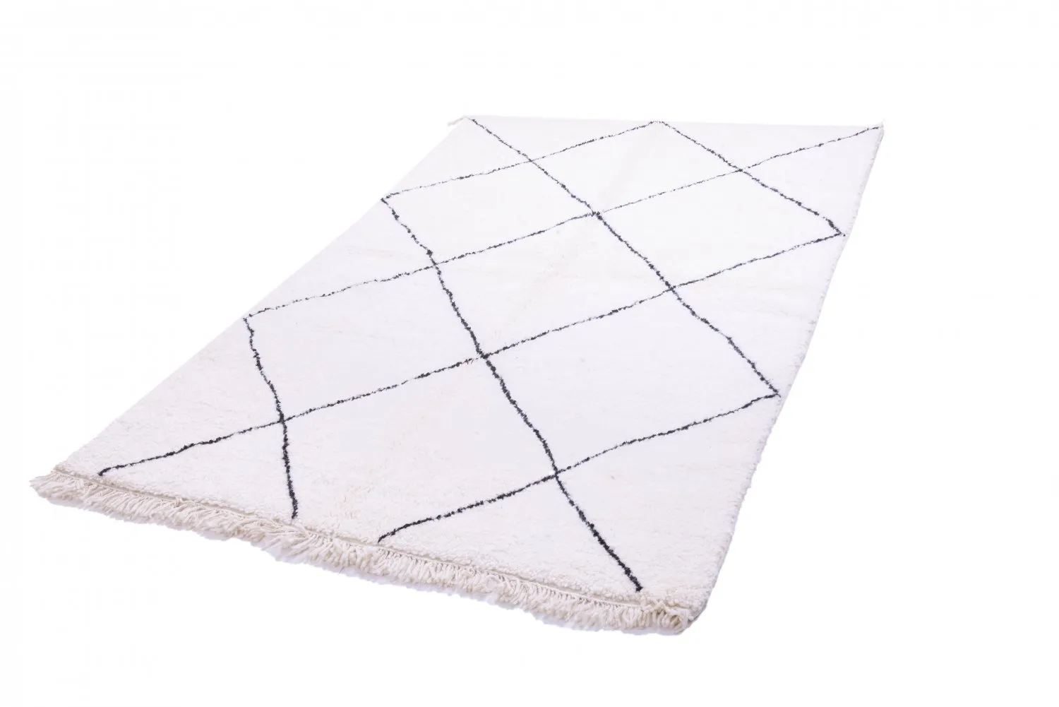 Kelim Marokkaanse Berber tapijt Beni Ouarain 245 x 150 cm