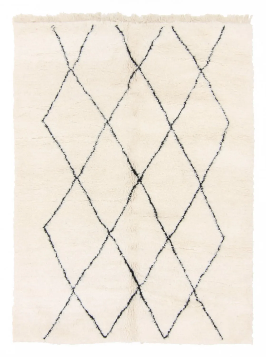 Kelim Marokkaanse Berber tapijt Beni Ouarain 235 x 170 cm