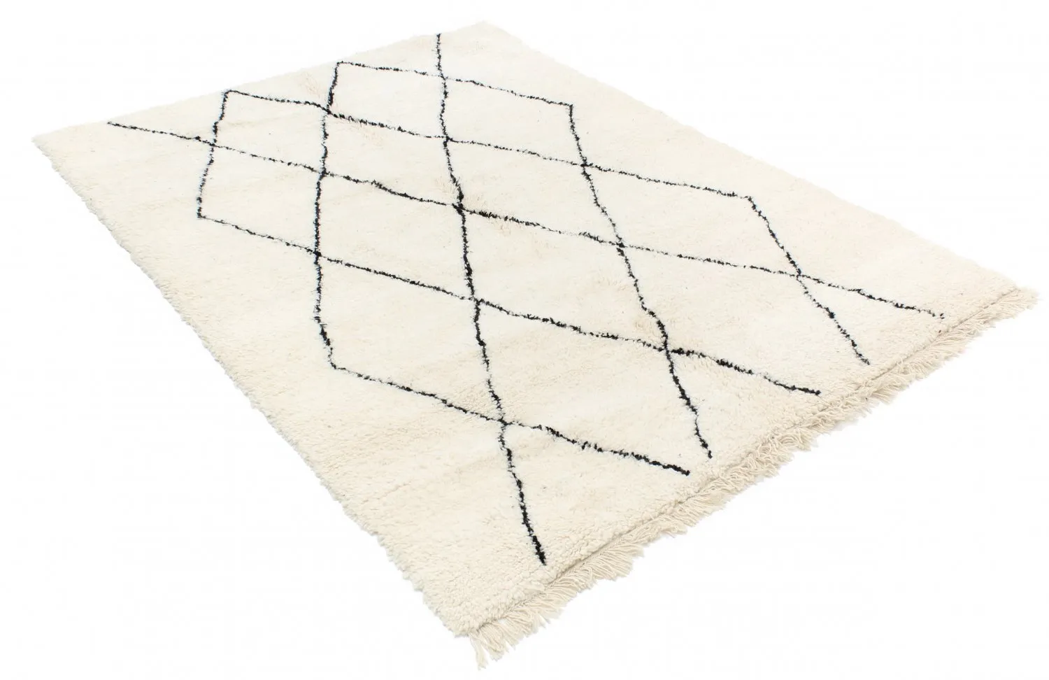 Kelim Marokkaanse Berber tapijt Beni Ouarain 235 x 170 cm