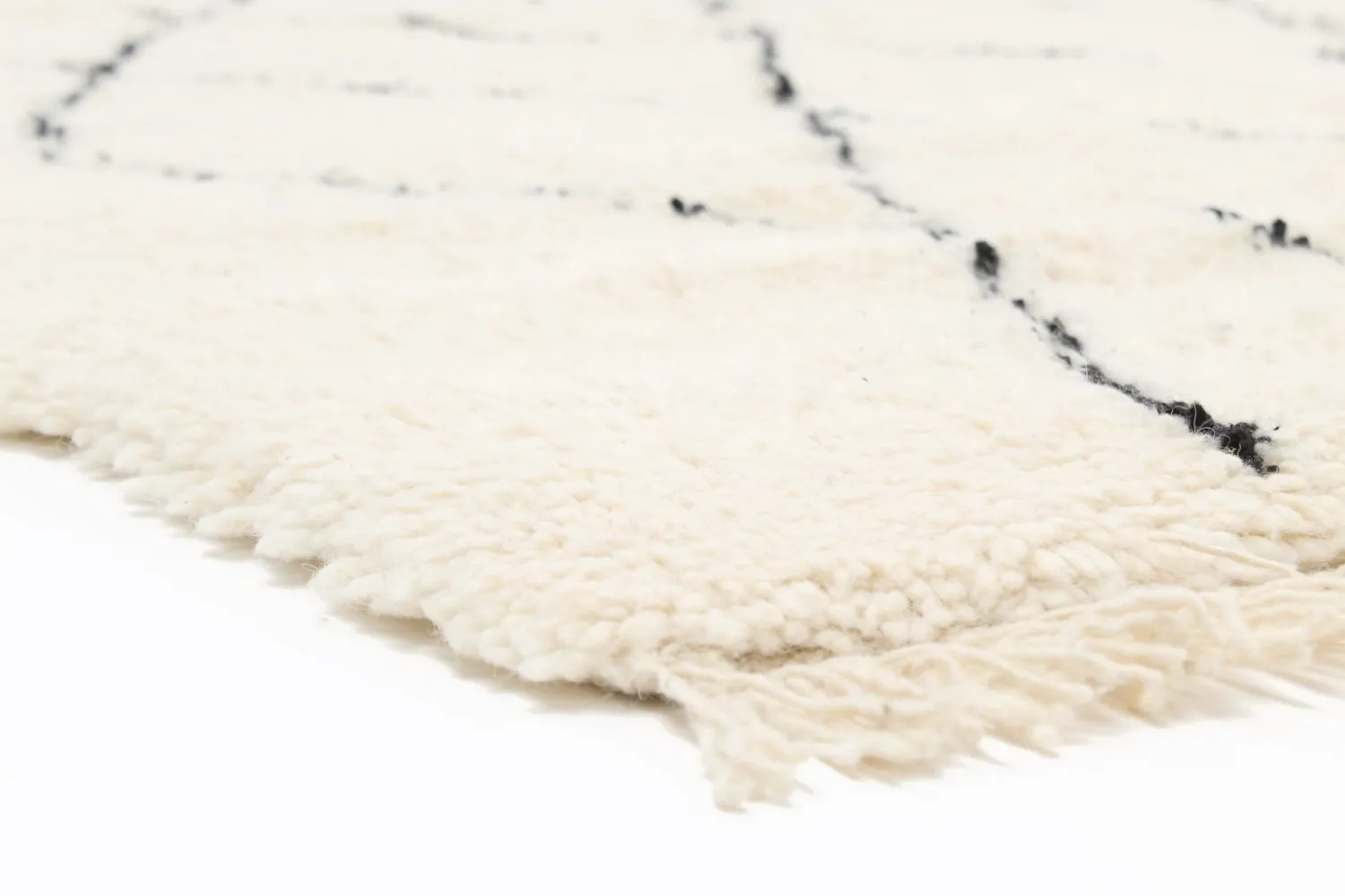Kelim Marokkaanse Berber tapijt Beni Ouarain 235 x 170 cm