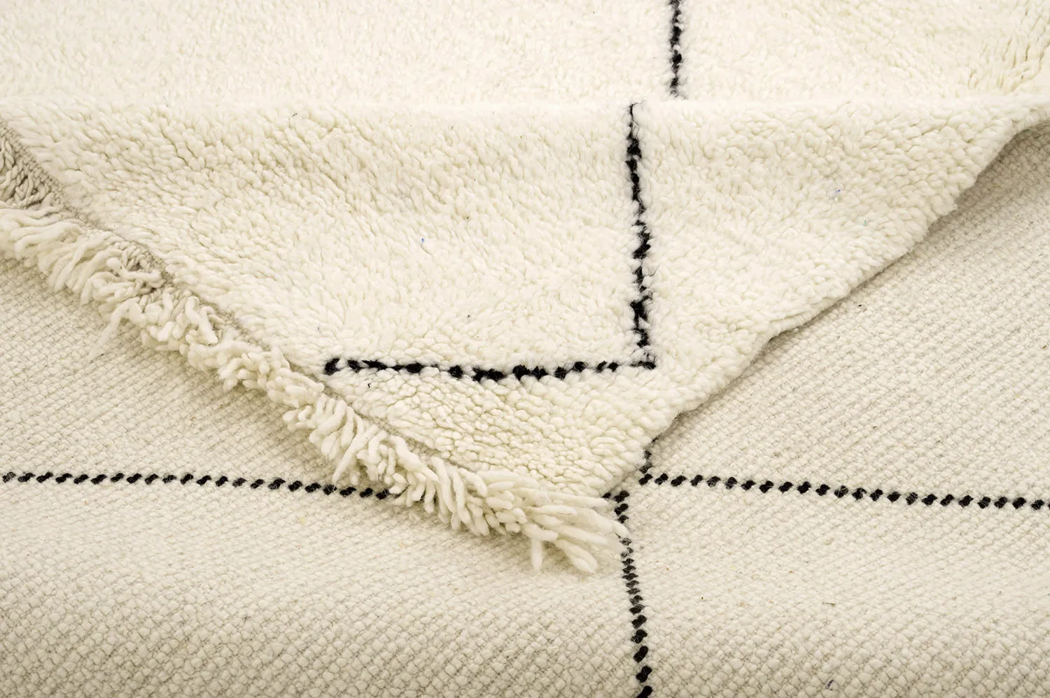 Kelim Marokkaanse Berber tapijt Beni Ouarain 195 x 295 cm