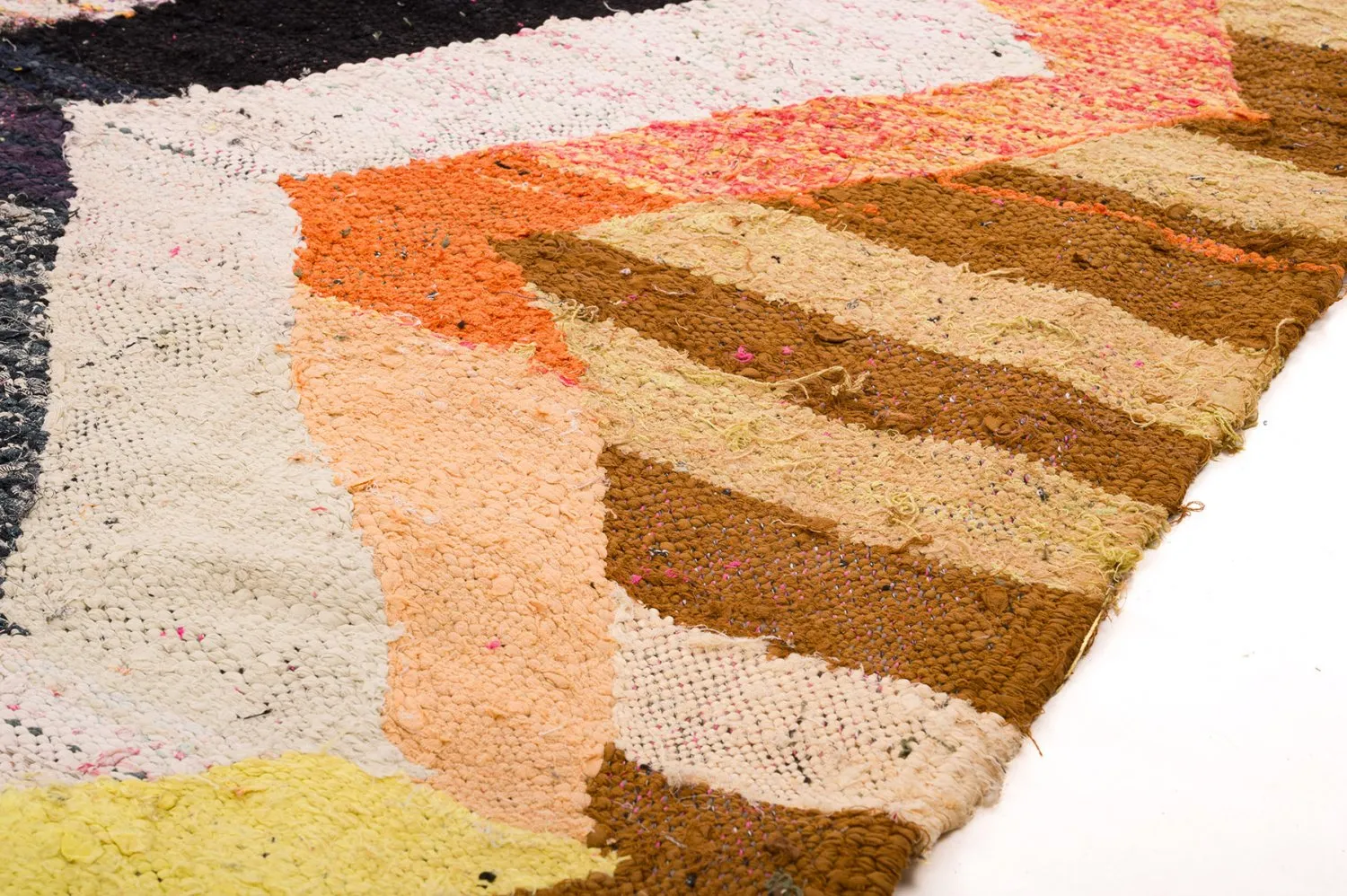 Marokkaanse Berber tapijt Boucherouite 155 x 275 cm