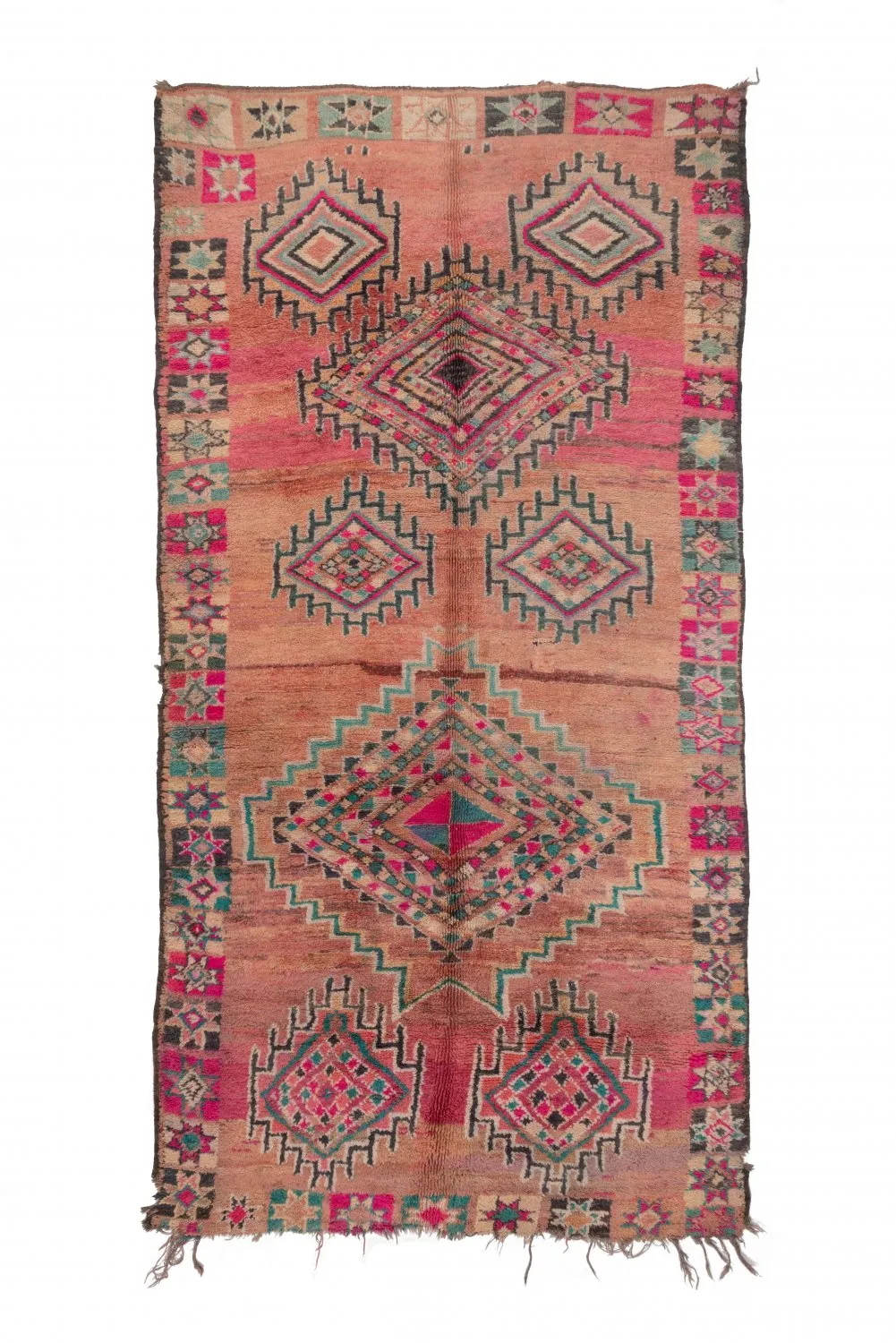 Kelim Marokkaanse Berber tapijt Azilal 385 x 200 cm