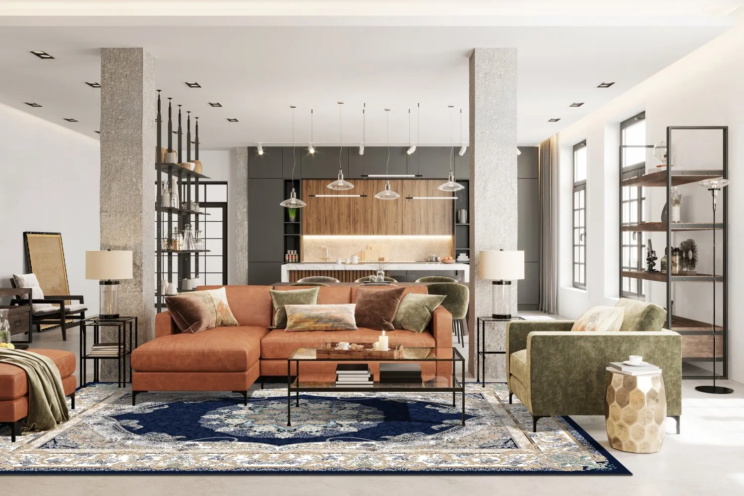 Wilton - Asara (blauw)