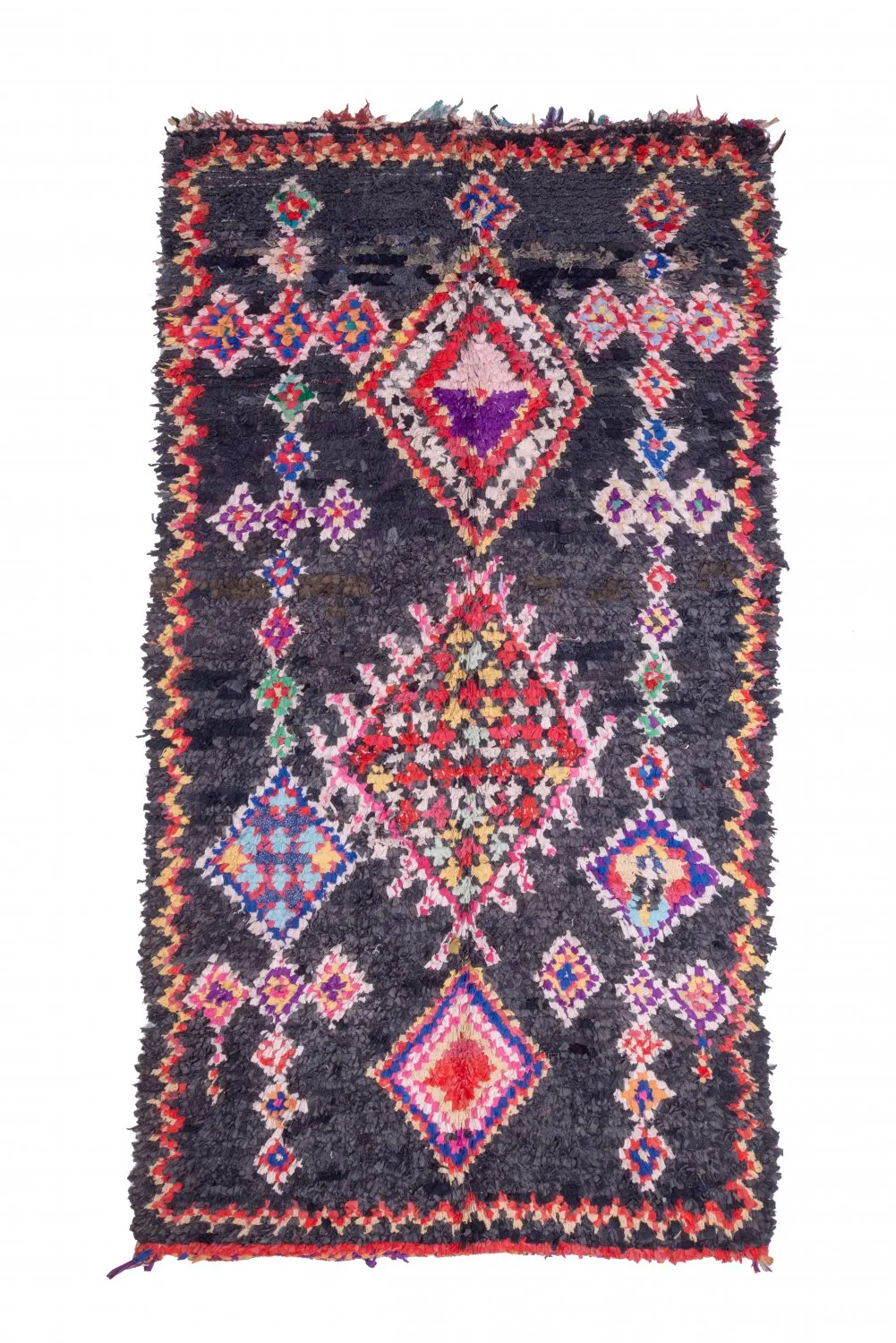 Marokkaanse Berber tapijt Boucherouite 265 x 165 cm