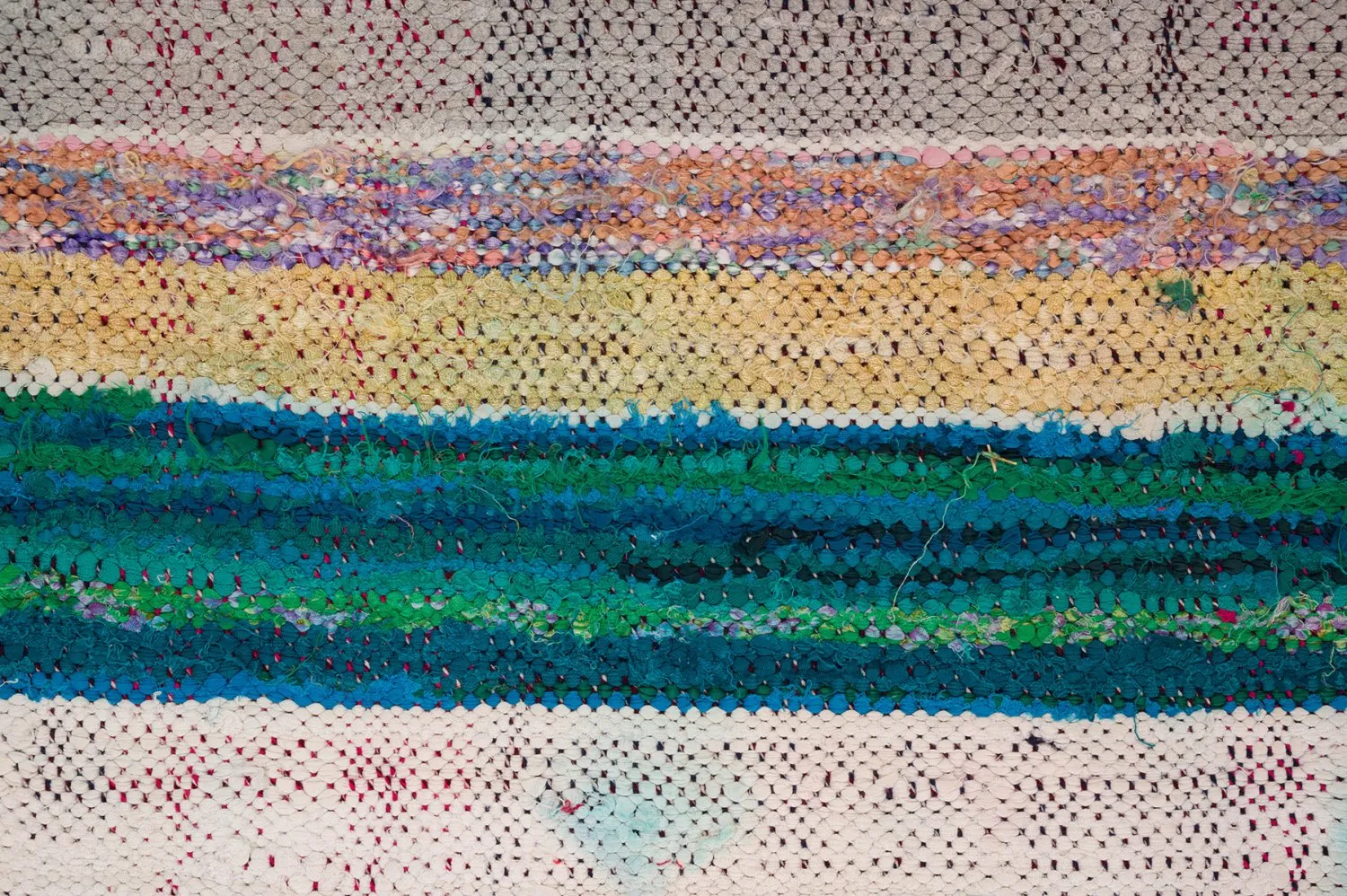 Marokkaanse Berber tapijt Boucherouite 145 x 295 cm