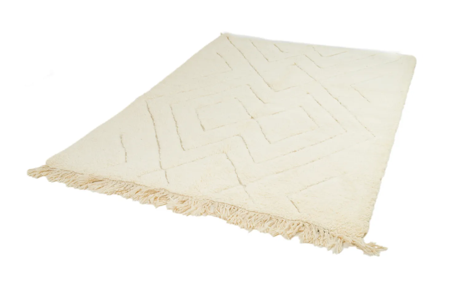 Kelim Marokkaanse Berber tapijt Beni Ouarain 165 x 235 cm