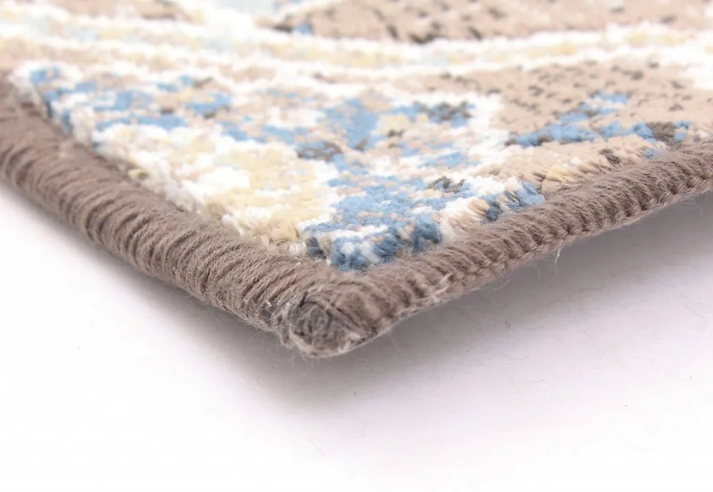 Wilton - Sanandaj (blauw-beige)