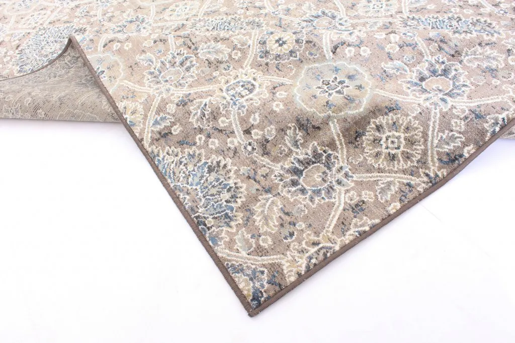 Wilton - Sanandaj (blauw-beige)