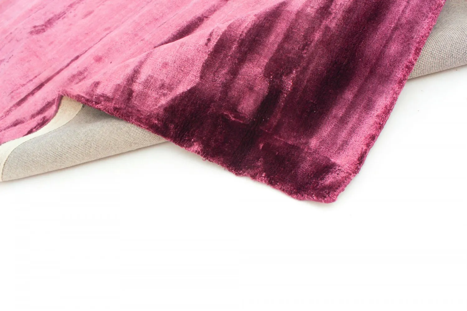 Viscose-vloerkleed - Jodhpur Special Luxury Edition (purper)