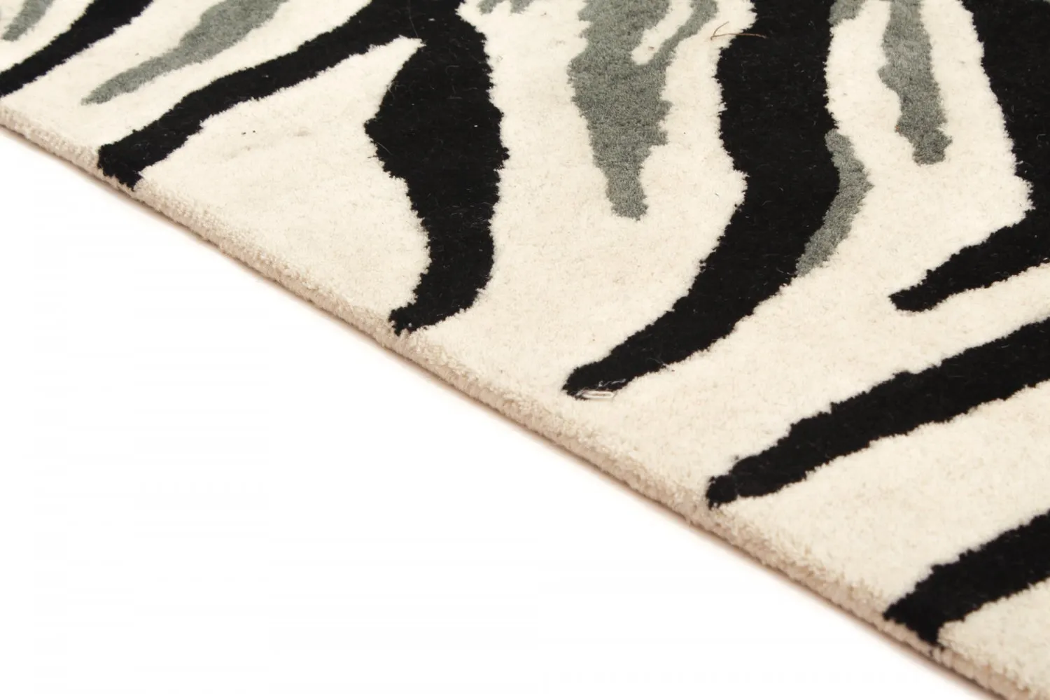 Wollen-vloerkleed - Zebra