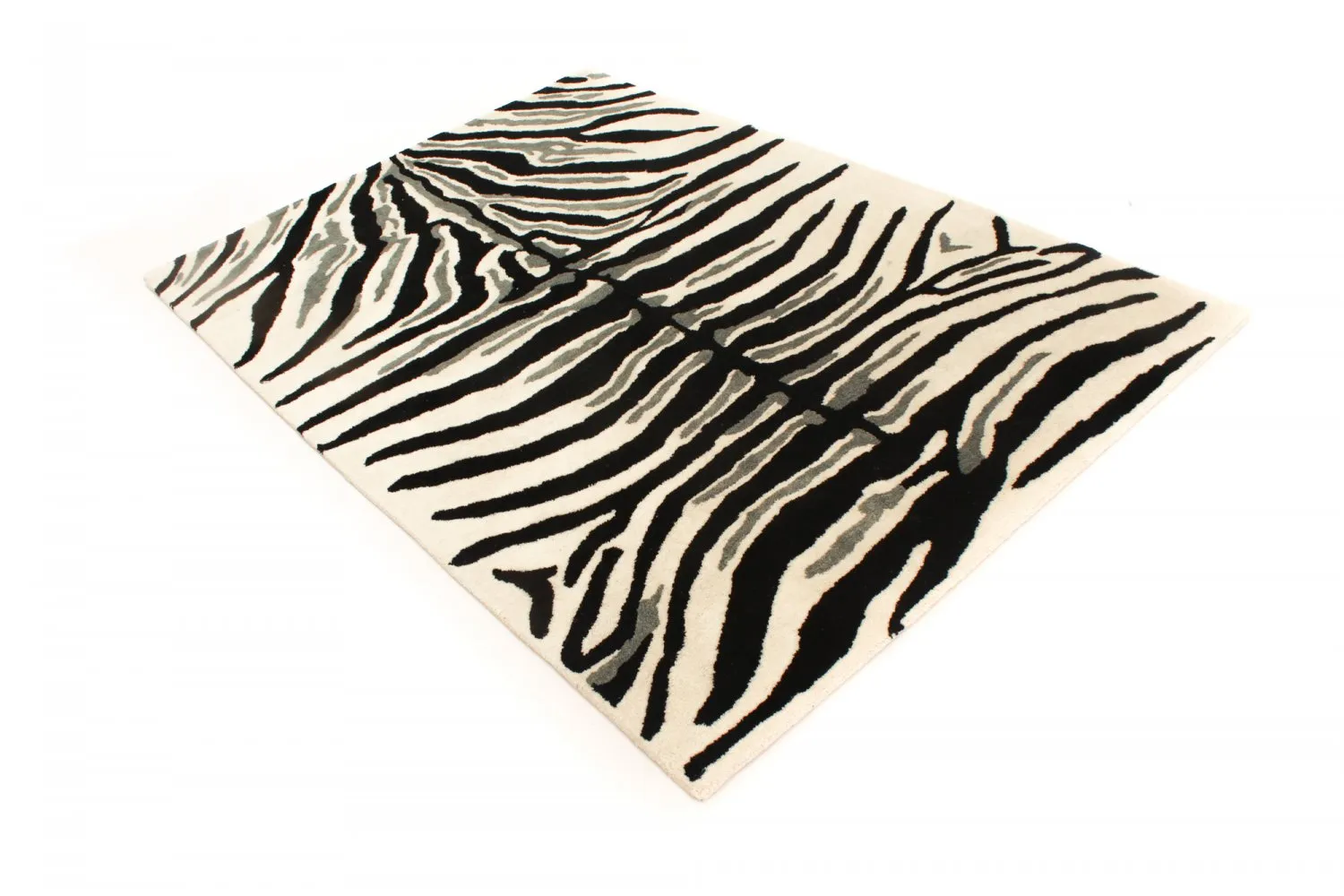 Wollen-vloerkleed - Zebra