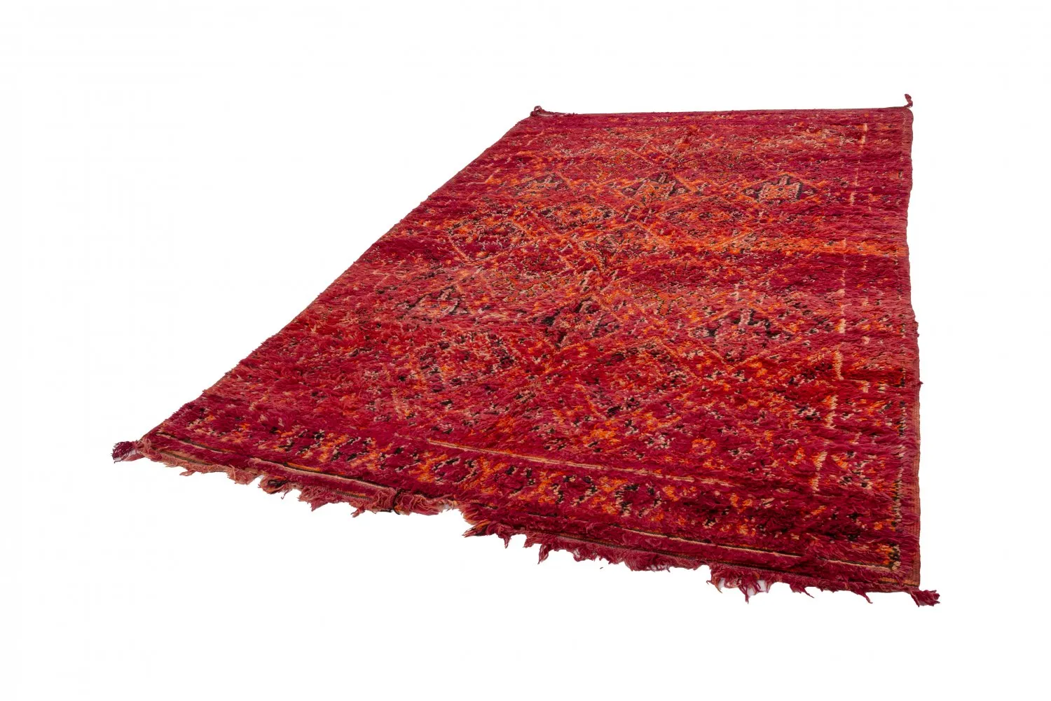 Kelim Marokkaanse Berber tapijt Azilal 340 x 215 cm
